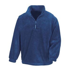Result Adults Unisex Polartherm Zip Neck Fleece / Royal Blue